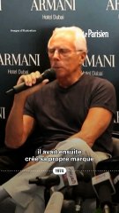 Giorgio Armani est mort à 91 ans