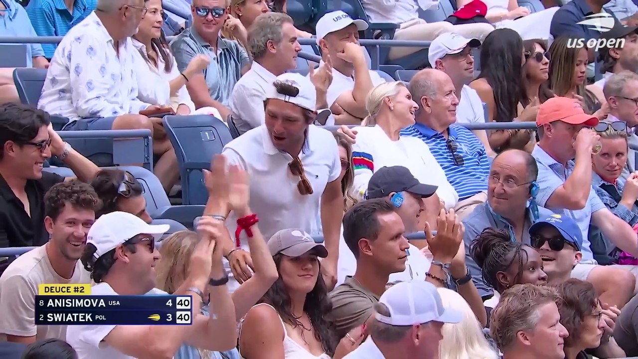 Amanda Anisimova vs. Iga Swiatek Highlights ｜ 2025 US Open Quarterfinal