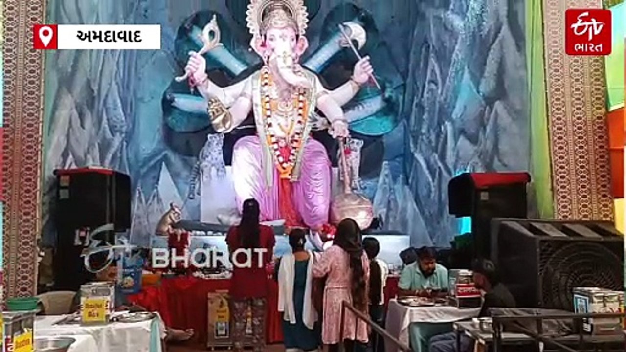 અમદાવાદ: કૈલાશ થીમ પર તૈયાર ઇકો-ફ્રેન્ડલી લંબોદ...