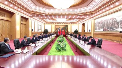 김정은, 시진핑과 6년여 만에 정상회담...'우호'·'협력' 강조 / YTN