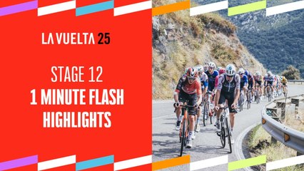 La Vuelta 2025 Stage 12 Highlights – Key Moments in Just 1 Minute 🚴‍♂️ - thumbnail