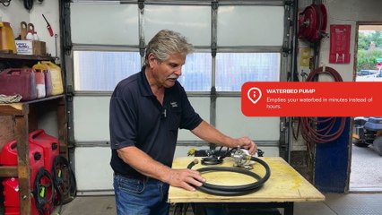 How to Use a Waterbed Pump | Quick Fill & Drain for Waterbeds