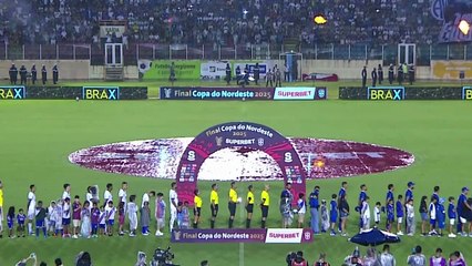 Resumo da Partida: Bahia derrota Confiança com 4x1 e fica a um passo do quinto título da Copa do Nordeste