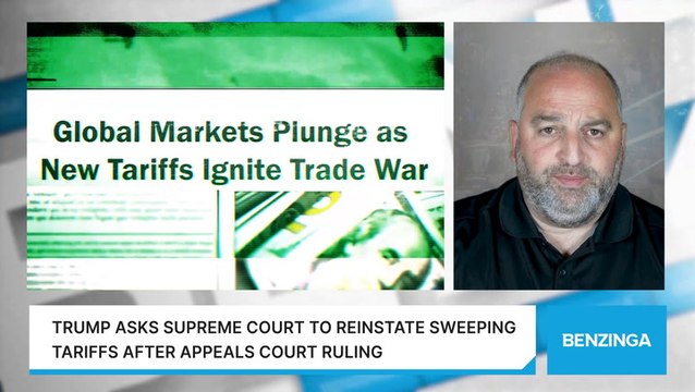 Trump Asks Supreme Court To Reinstate Sweeping Tariffs After Appeals Court Ruling