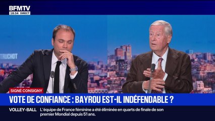 Marschall Truchot : Vote de confiance, Bayrou est-il indéfendable ? - 04/09