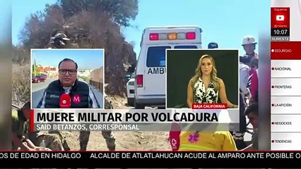Muere militar tras volcadura de tráiler en carretera de Ensenada; reportan 3 más, gravemente heridos