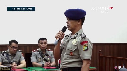 Tangis Pecah! Sopir Rantis Bripka Rohmat saat Pembelaan Usai Didemosi 7 Tahun Kasus Tabrak Ojol