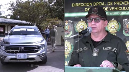 Aprehenden en Quillacollo a ciudadano brasileño con vehículo robado en su país