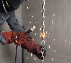 DIY Chain handle for axe