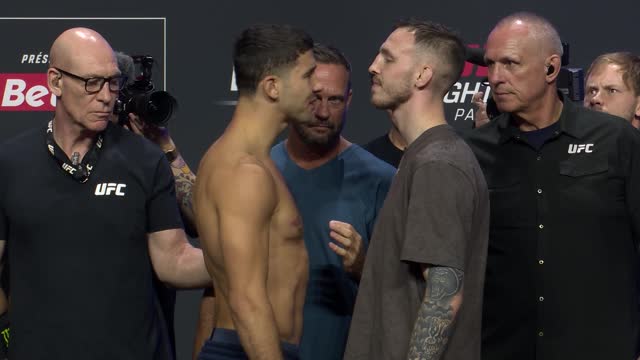 UFC Paris - Le face-off d'Axel Sola face à McKee