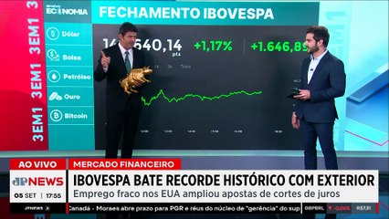 Ibovespa bate recorde duplo com Payroll | FECHAMENTO TOURO DE OURO