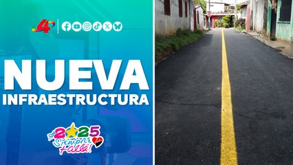 🚧✨ Alcaldía de Managua entrega nueva infraestructura vial en el barrio Jorge Casally 🏘️