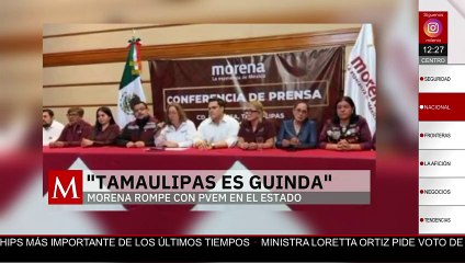 “Tamaulipas solo es guinda”: Morena marca distancia del PVEM