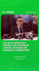 Fiscalía investiga posible ejecución de Lorgio Saucedo