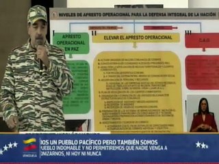 Presidente Nicolás Maduro: Si Venezuela fuese agredida pasaríamos a una etapa de lucha armada