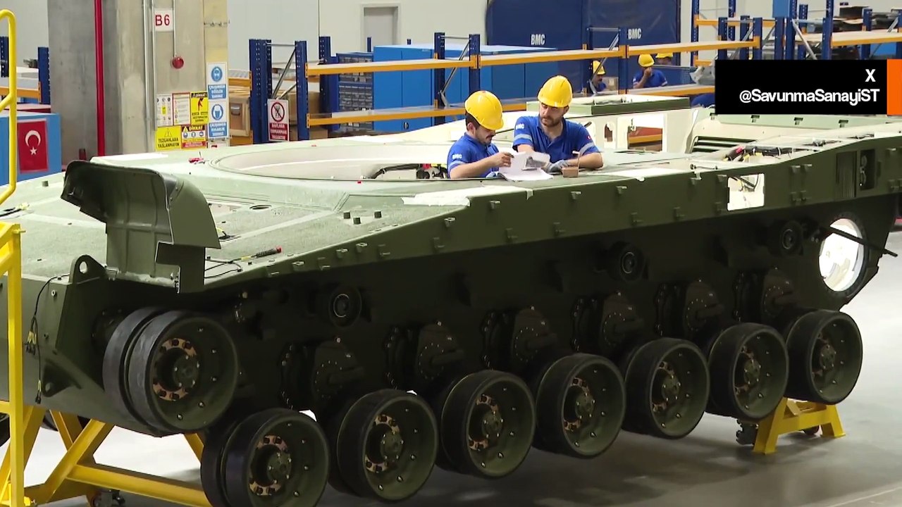 Video zeigt türkische ALTAY-Panzerfabrik in vollem Betrieb