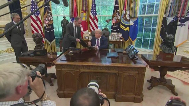 Trump Mocks Biden and Obama After Signing His 200th Executive Order