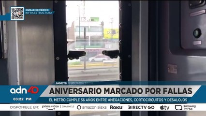 ¿Celebrar o lamentar? El Metro CDMX cumple 56 años entre fallas, retrasos e inundaciones
