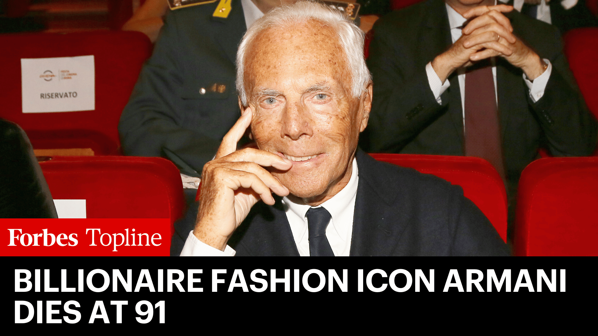 Billionaire Fashion Icon Giorgio Armani Passes Away at 91