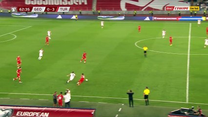 Le but du Stéphanois Zuriko Davitashvili - Foot