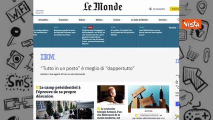 Addio a Giorgio Armani, la notizia sulle prime pagine dei quotidiani di tutto il mondo