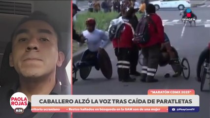 Paratleta denuncia malas condiciones en Maratón de la CDMX | DPC con Paola Rojas