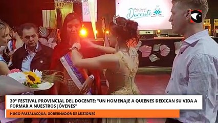 Festival Provincial del Docente: “Un homenaje a quienes dedican su vida a formar a nuestros jóvenes”