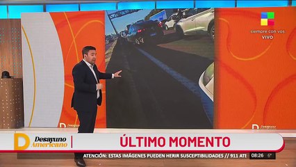 Ricky Sarkany: choque, discusión, amenaza y escándalo en la Panamericana