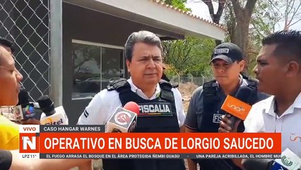 OPERATIVO EN BUSCA DE LORGIO SAUCEDO