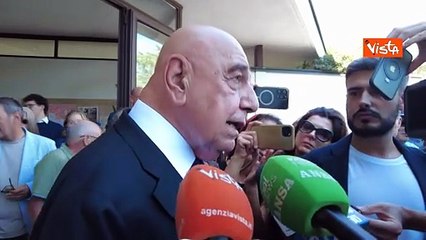 Galliani ai funerali di Emilio Fede: Fu un grande giornalista, vada ricordato per questo