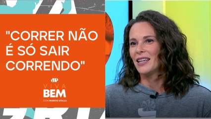 Fabiana Murer explica o 'método Murer' que viralizou no entre os fãs de corrida | VIVA BEM