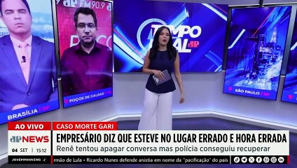Acusado de matar gari em BH tenta se justificar em mensagem para esposa delegada | TEMPO REAL