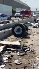 Así quedó el Blvd. 2000 tras trágico accidente 🚨🚑
