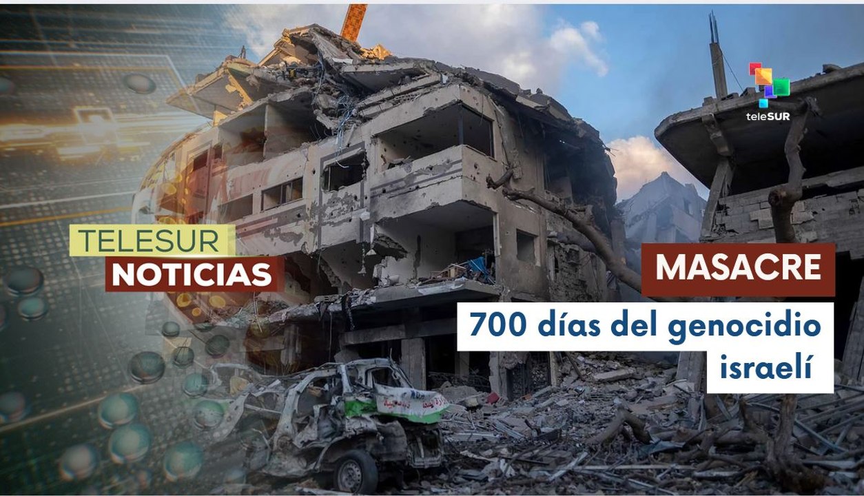 Se cumplen 700 días de genocidio contra Palestina