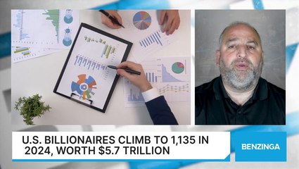 U.S. Billionaires Climb To 1,135 In 2024, Worth $5.7 Trillion