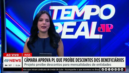 Câmara aprova PL que proíbe descontos automáticos de aposentados do INSS | TEMPO REAL