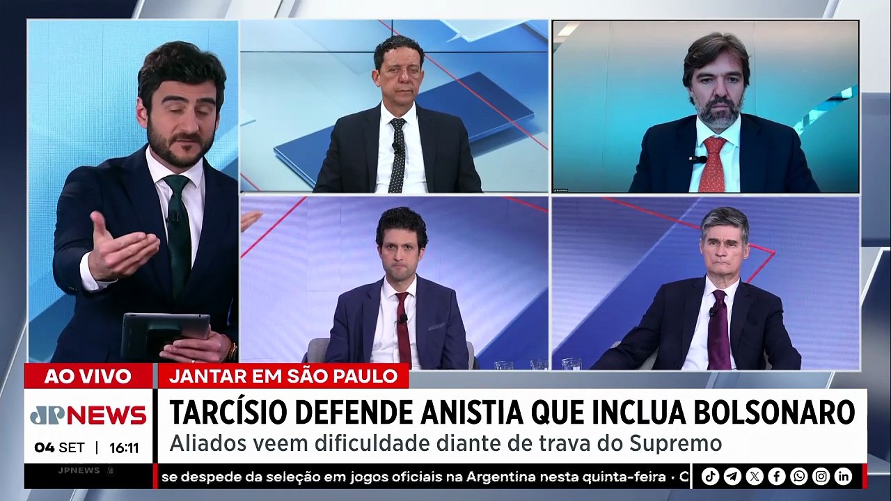 “Bolsonaro sem ser Bolsonaro”: Ghani analisa o papel de Tarcísio e PL da Anistia