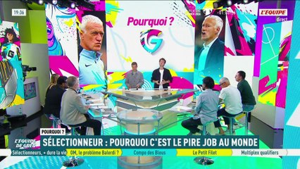 Pourquoi être sélectionneur est le pire job du monde ! - L'Équipe de Greg - extrait