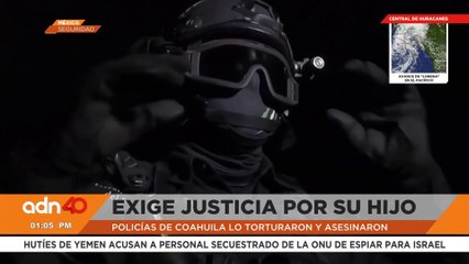 Padre denuncia tortura y asesinato de su hijo por policías; pide ayuda al gobierno de EE.UU