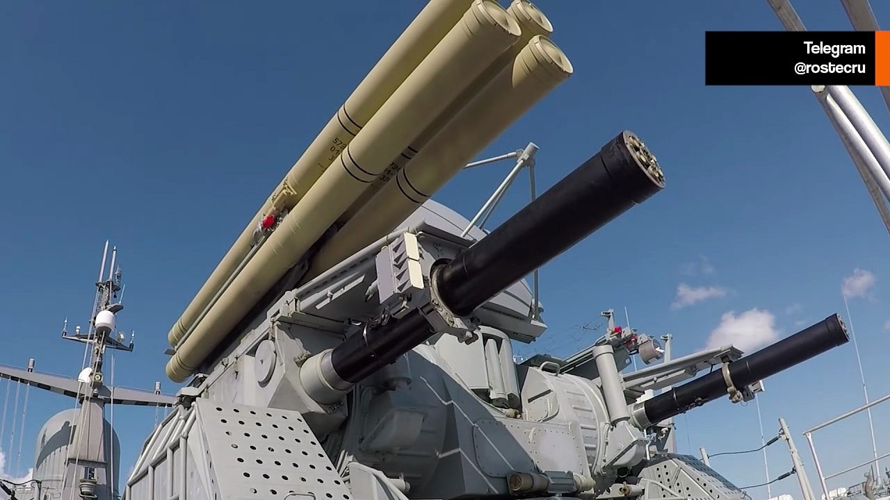 Pantsir-ME: Ryssland avslöjar marint missil- och artillerisystem utan döda vinklar