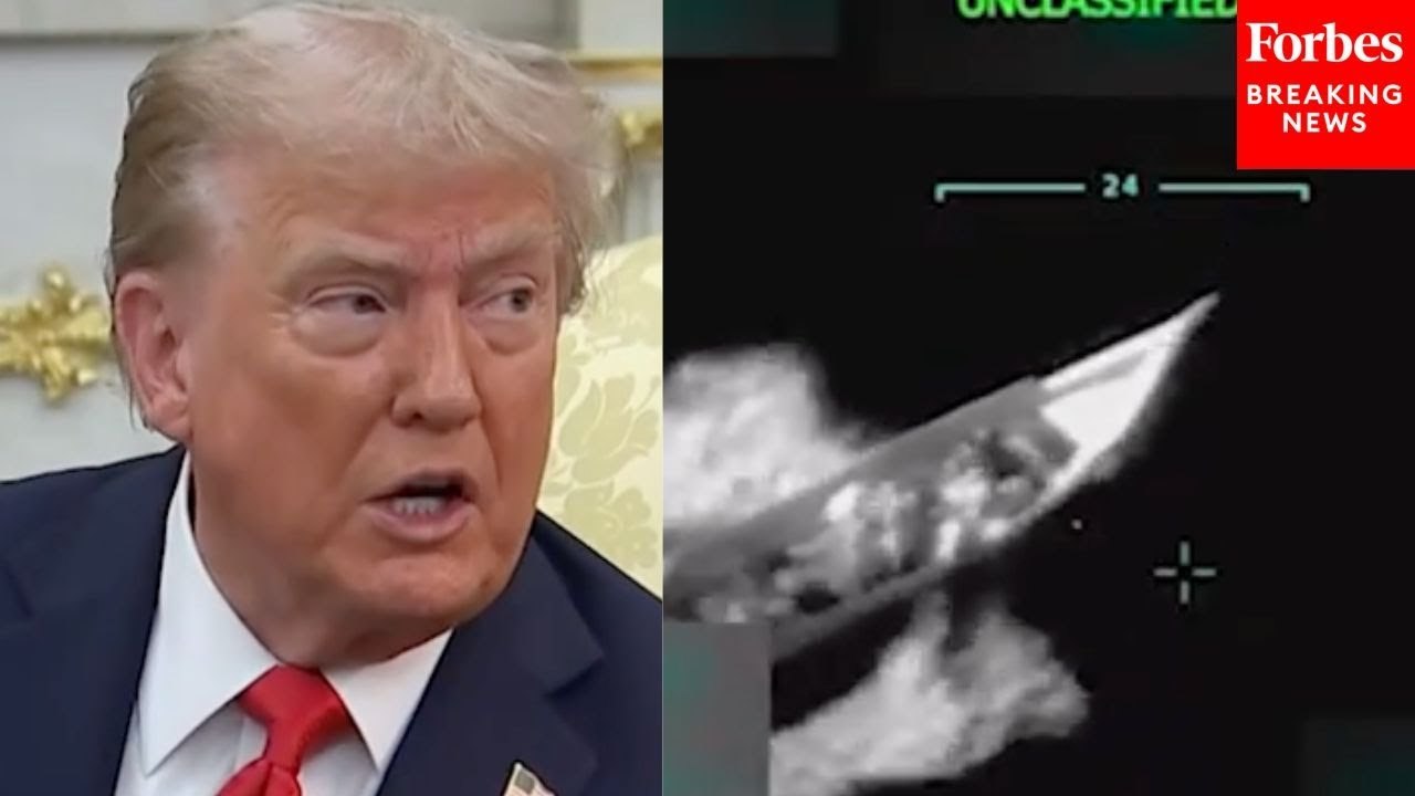 Trump Claims Boat Struck Off Venezuelan Coast Had 'Bags Of Drugs All Over'