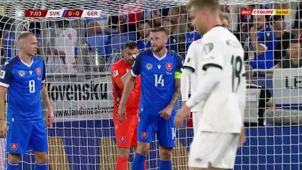 Le replay de Slovaquie - Allemagne (MT1) - Foot - Qualif. Coupe du monde