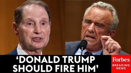 Ron Wyden Accuses RFK Jr. To His Face Of Elevating 'Conspiracy Theorists, Crackpots, And Grifters'