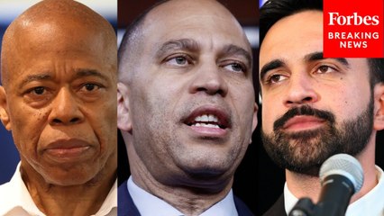 Hakeem Jeffries Reacts To 'Outside Meddling' From Trump Administration In NYC Mayoral Election