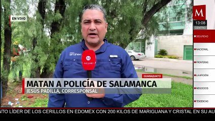 Asesinan a balazos a policía de Salamanca mientras viajaba en su vehículo