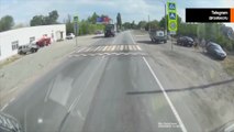 Video: Oekraïense Bulava RAM-2X-drone vernietigt Russische KamAZ-vrachtwagen in Loehansk