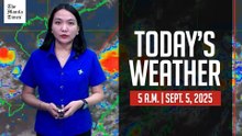 Today's Weather, 5 A.M. | September 5, 2025