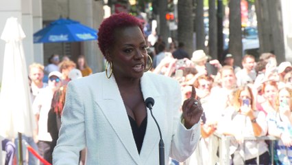Viola Davis speech at the unveiling of Jessica Chastain's star on the Hollywood Walk of Fame