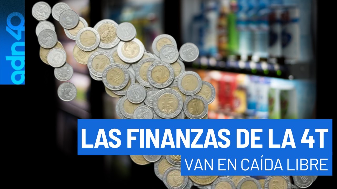 Las finanzas de la 4T van en caida libre y ya no saben ni de donde sacar dinero