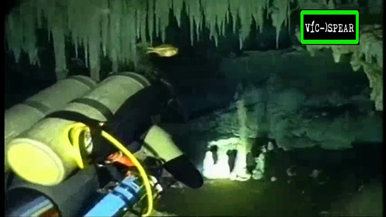 Misión Tierra: Las Cuevas Subacuáticas de Yucatán - Documental (1996) Español Latino